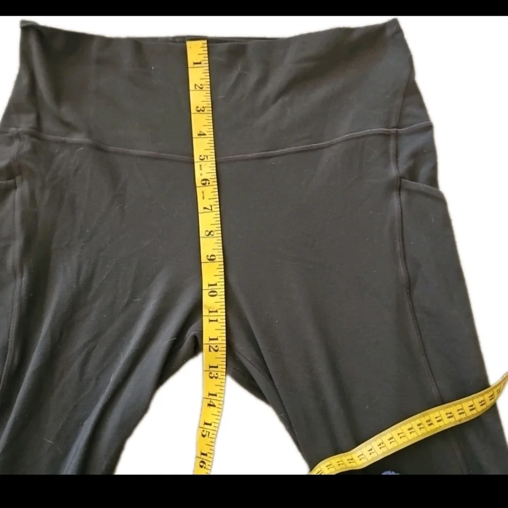Lululemon Womens Gray Align High-Rise Crop Workout Yoga Stretch Legging 12